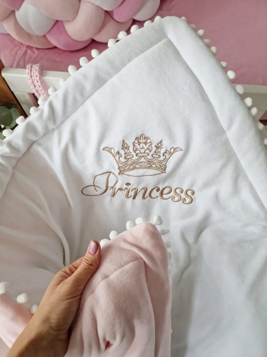 Baby bedding set for girl blush - KariStudio