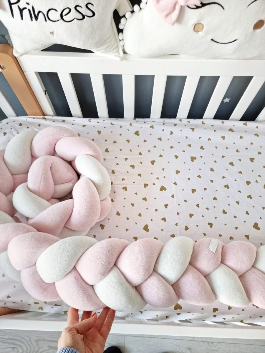 Braided crib bumper 15 cm - KariStudio