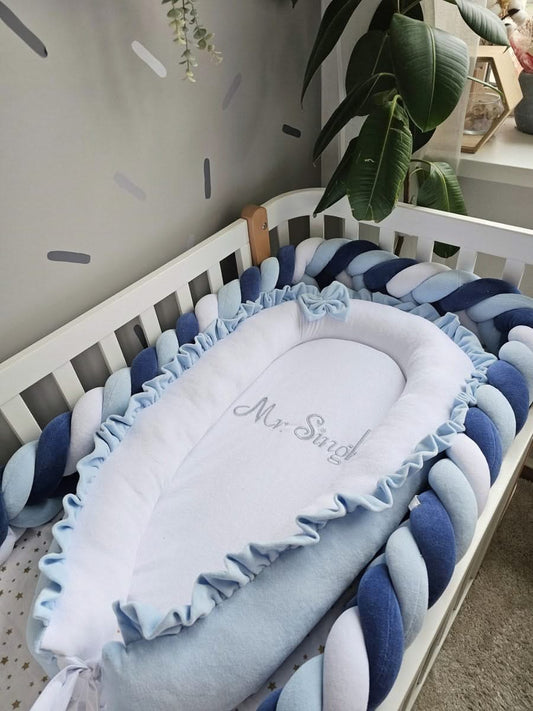 Baby nest with baby name. KARI studio