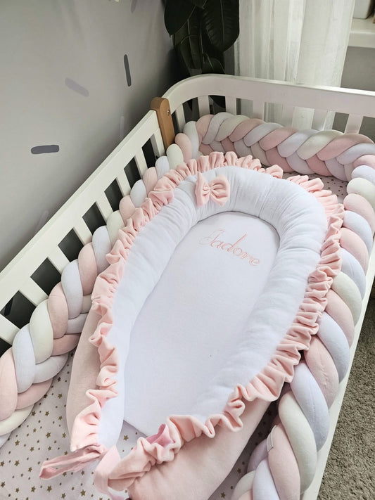 Baby nest with name. KAR studio