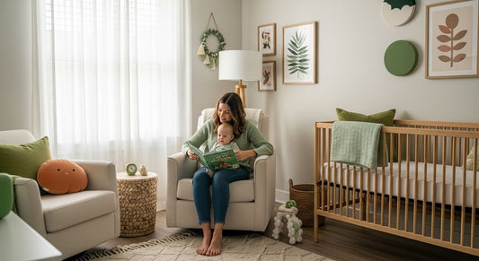 nursery color ideas, calming nursery, modern baby room