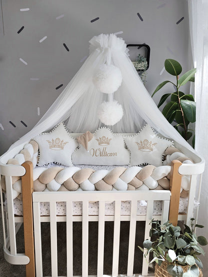 Baby bedding set beige creamy. KARI studio