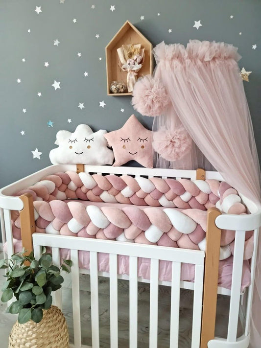 Baby bedding set for girl blush - KariStudio