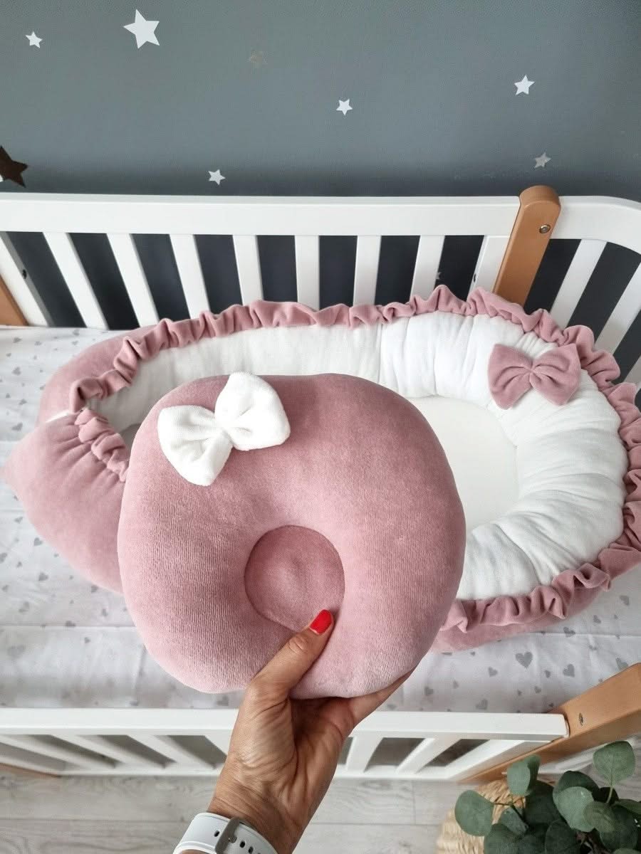 Baby bedding set for girl blush - KariStudio