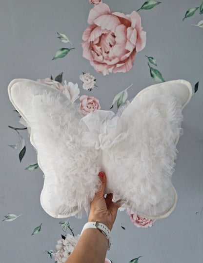 Decorative butterfly pillow