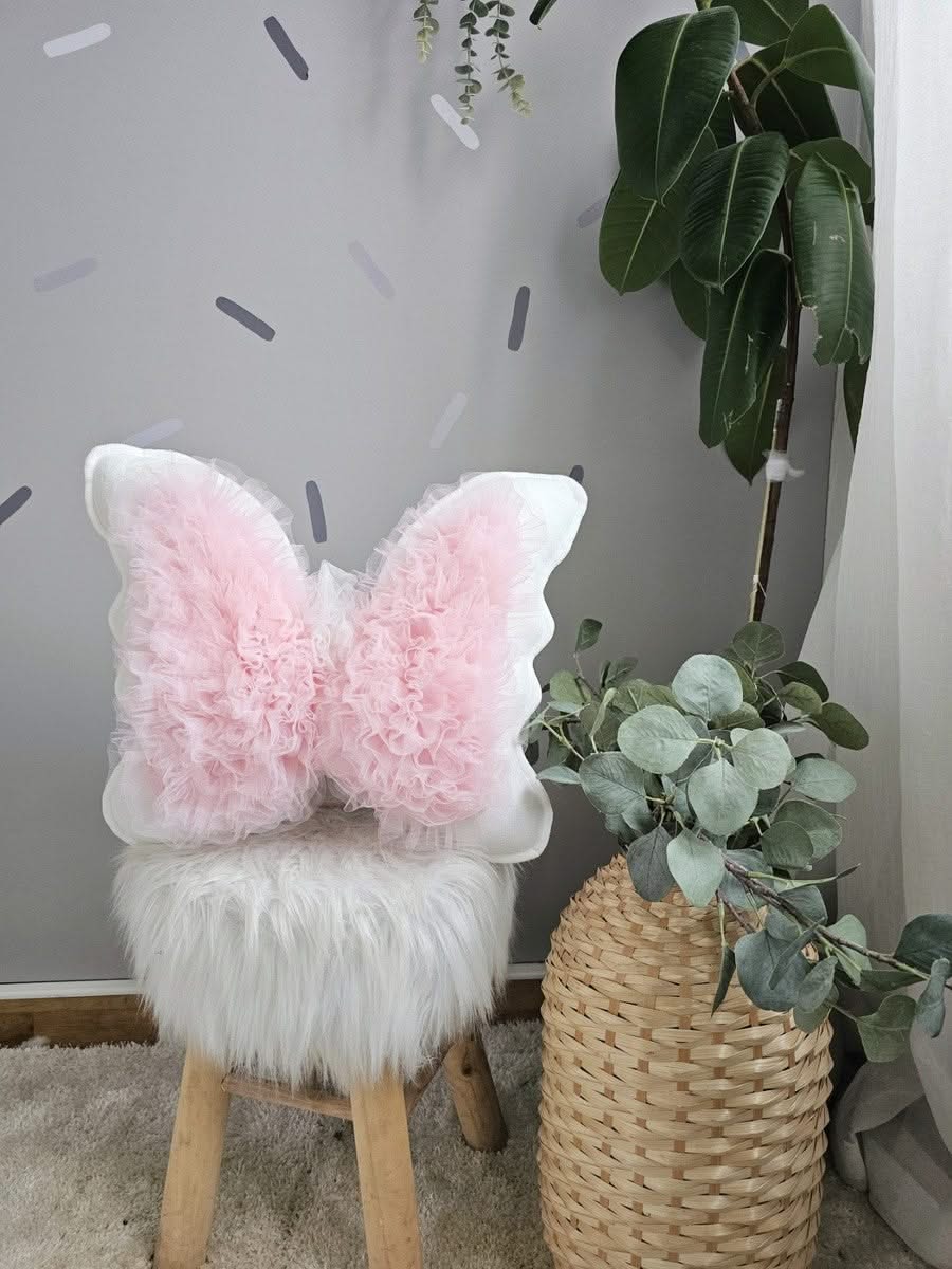 Decorative butterfly pillow